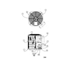 Carrier 38BRG060 SERIES310 outlet grille / top cover diagram