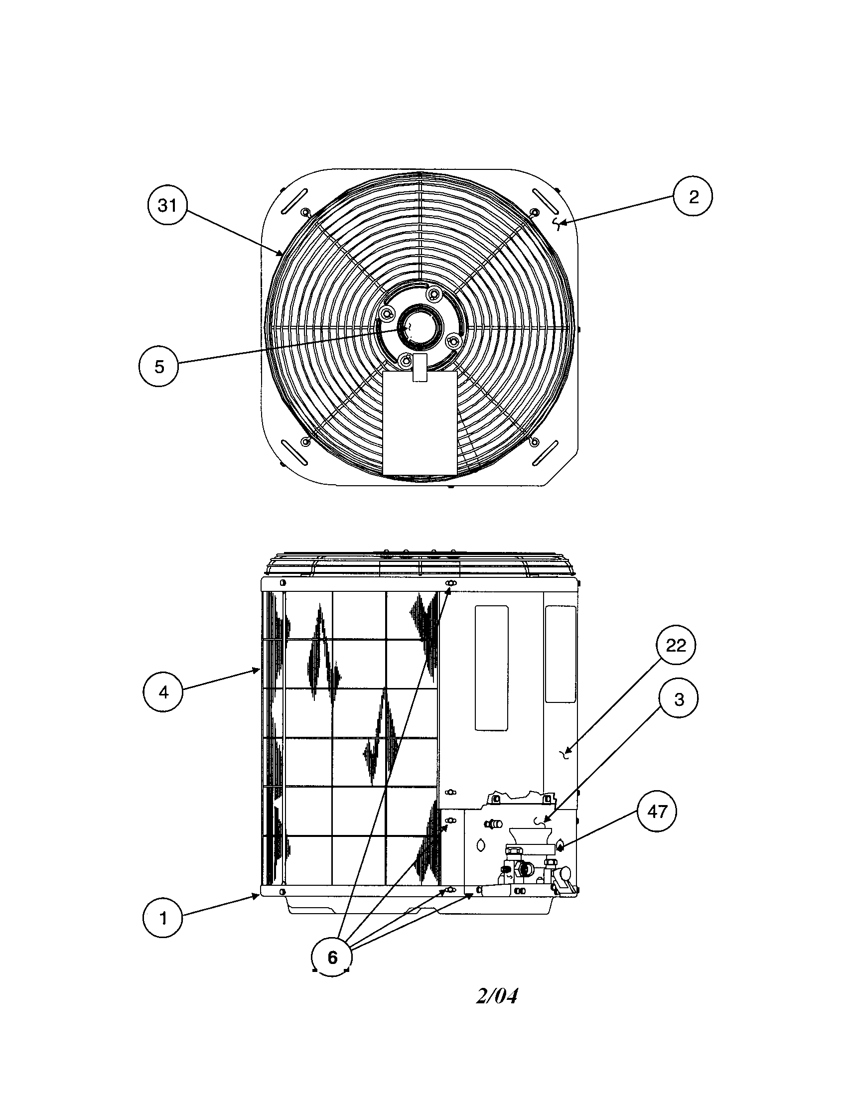 OUTLET GRILLE / TOP COVER