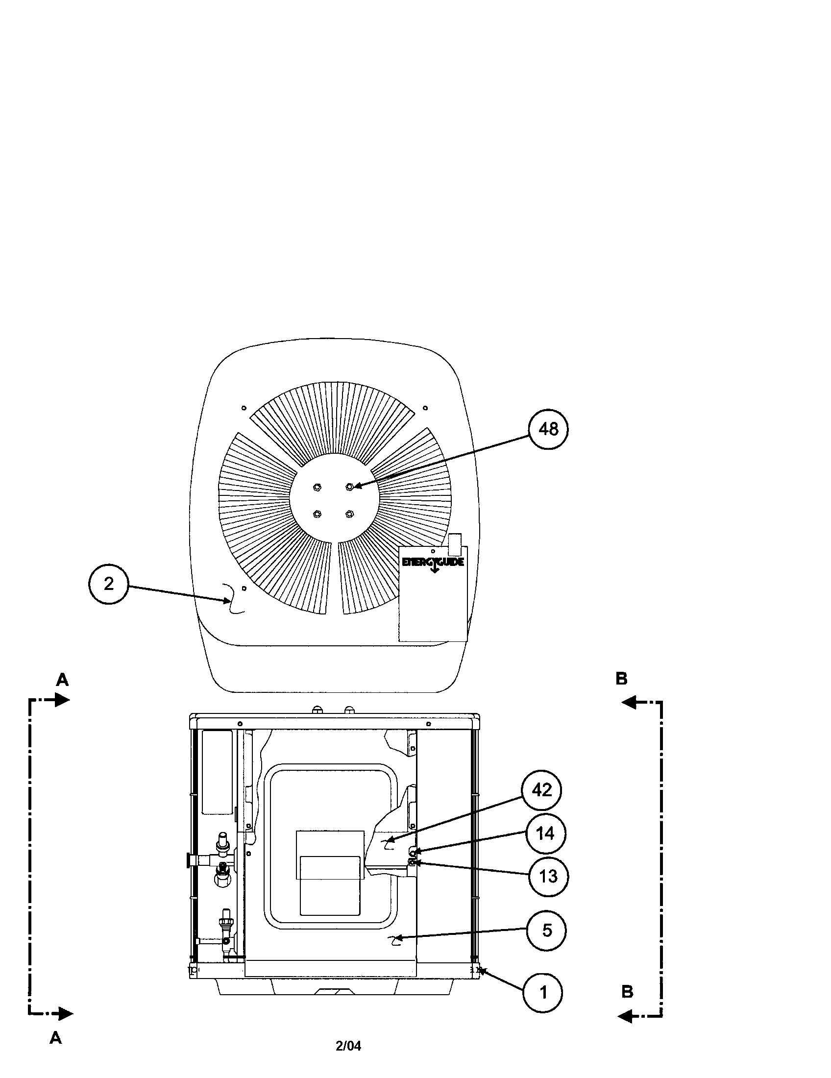 Outlet grille / top cover