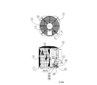 Carrier 38EZG048 SERIES300 outlet grille / top cover diagram