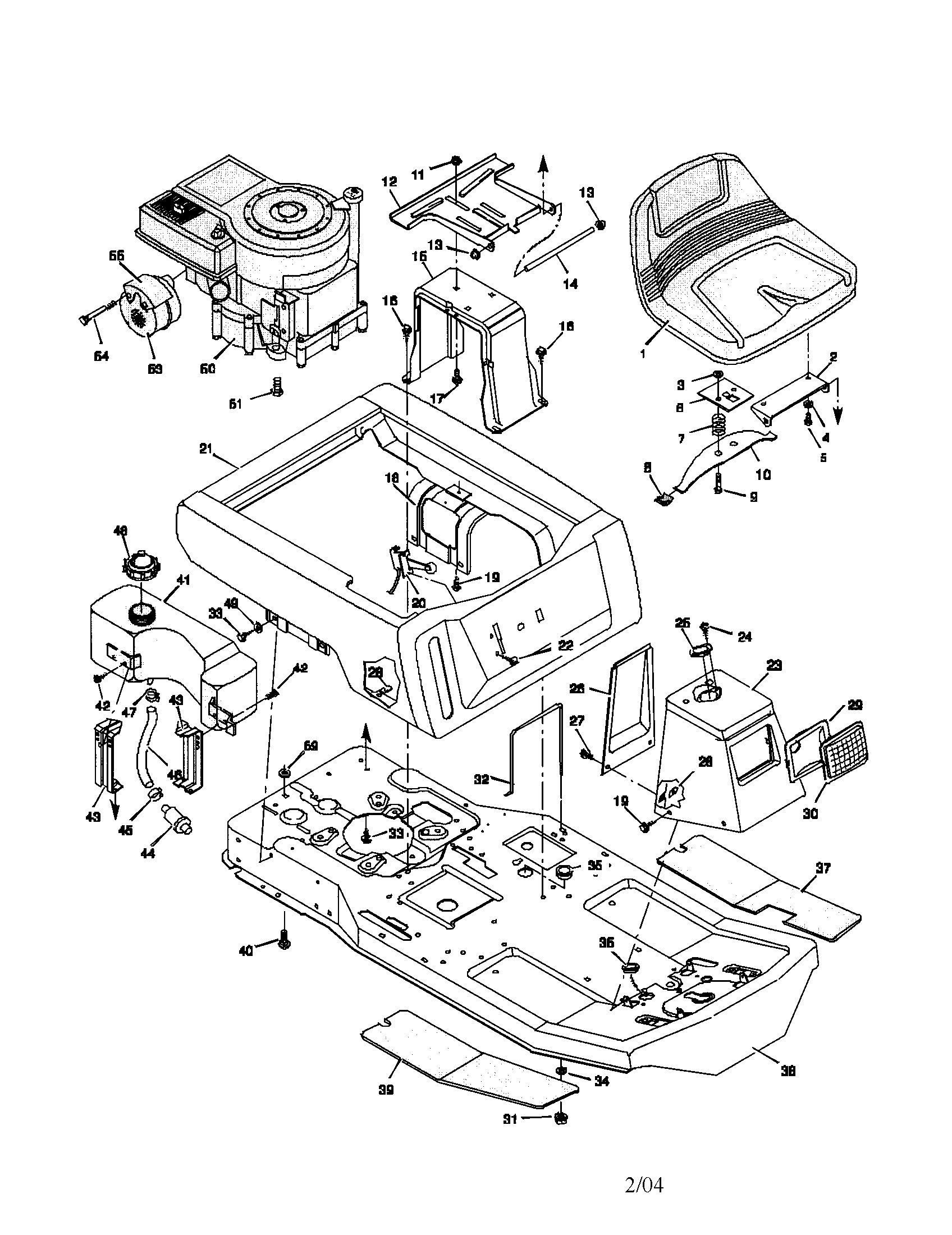 Body chassis
