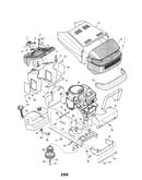 Hood and engine mount