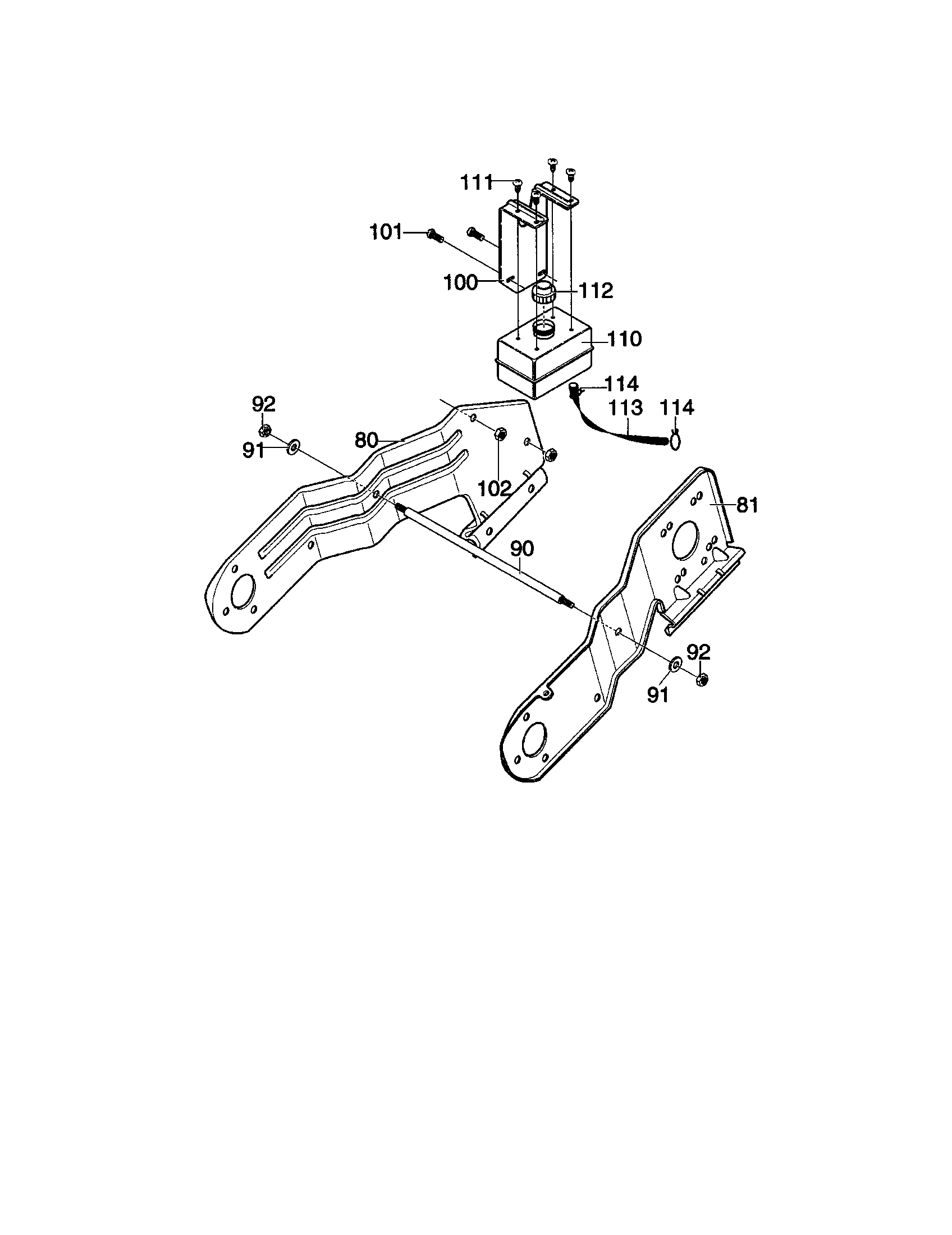 Frame components assembly