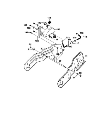 Frame components assembly