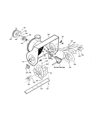 Auger housing