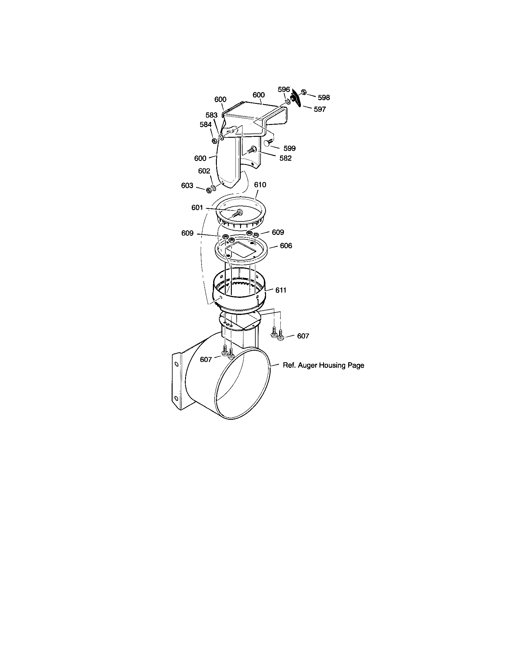 Discharge chute