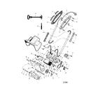 Murray 612000X30NA handle/housing/motor/impeller diagram