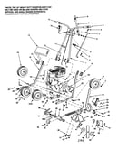 Edger blades/engine/handle/wheels