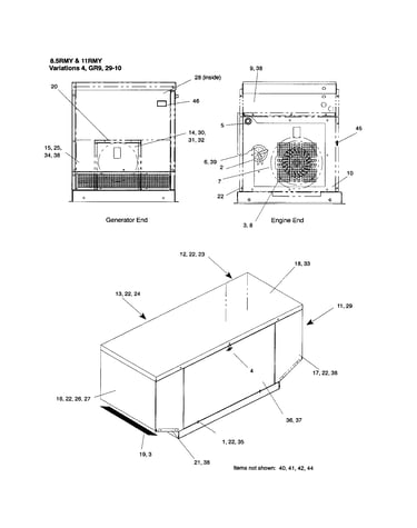 Housing and mounting
