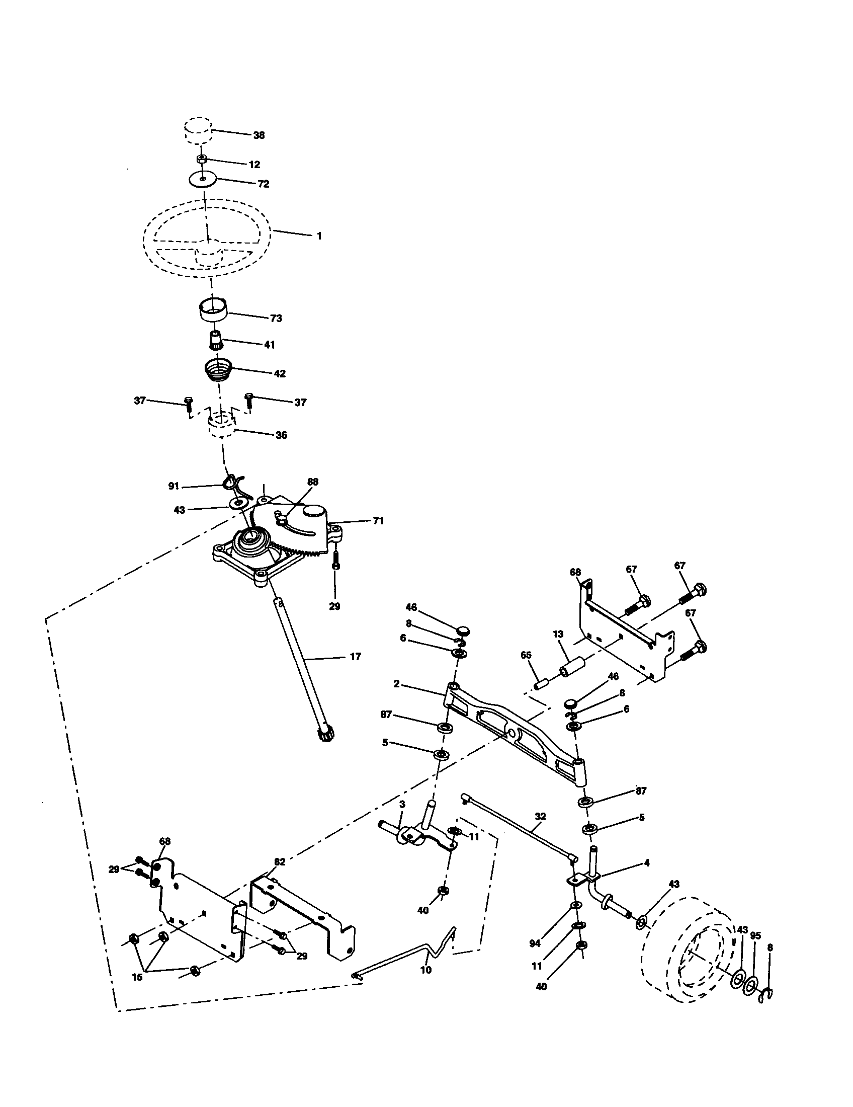 Steering assembly
