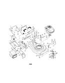 Engine/housing/handle/bag