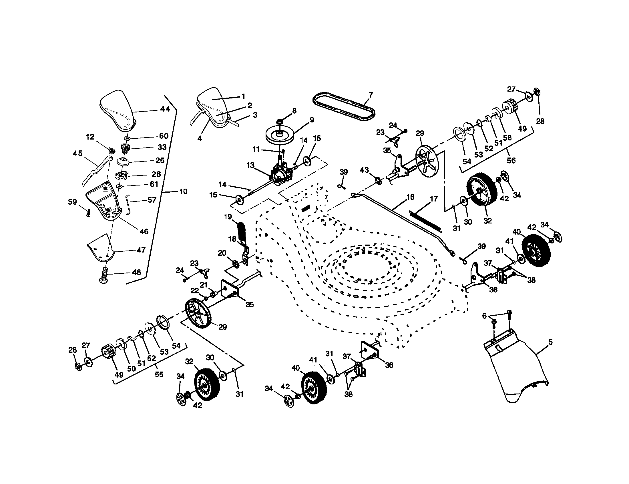 Wheels/tires/drive control