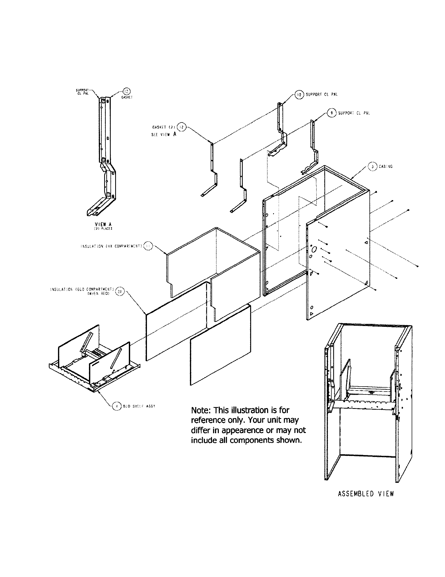 Casing assembly