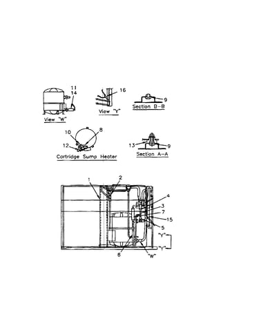 Compress and coil - left side view