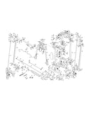 Backrest/frame assembly