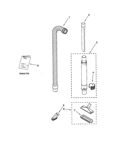 Hose and attachment