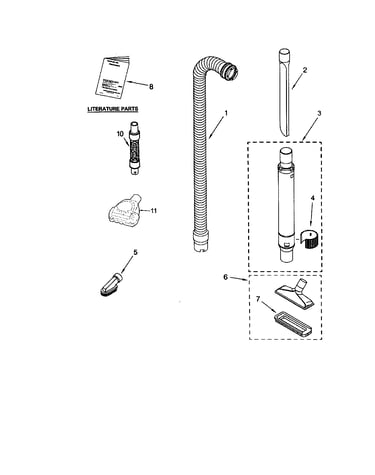 Hose and attachment