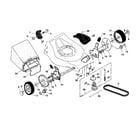 Craftsman 917378851 wheels/tires/bag diagram
