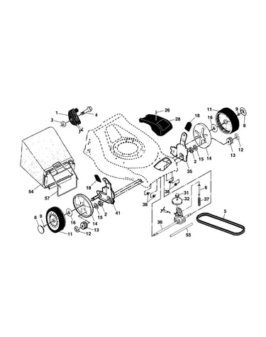 Wheels/tires/bag