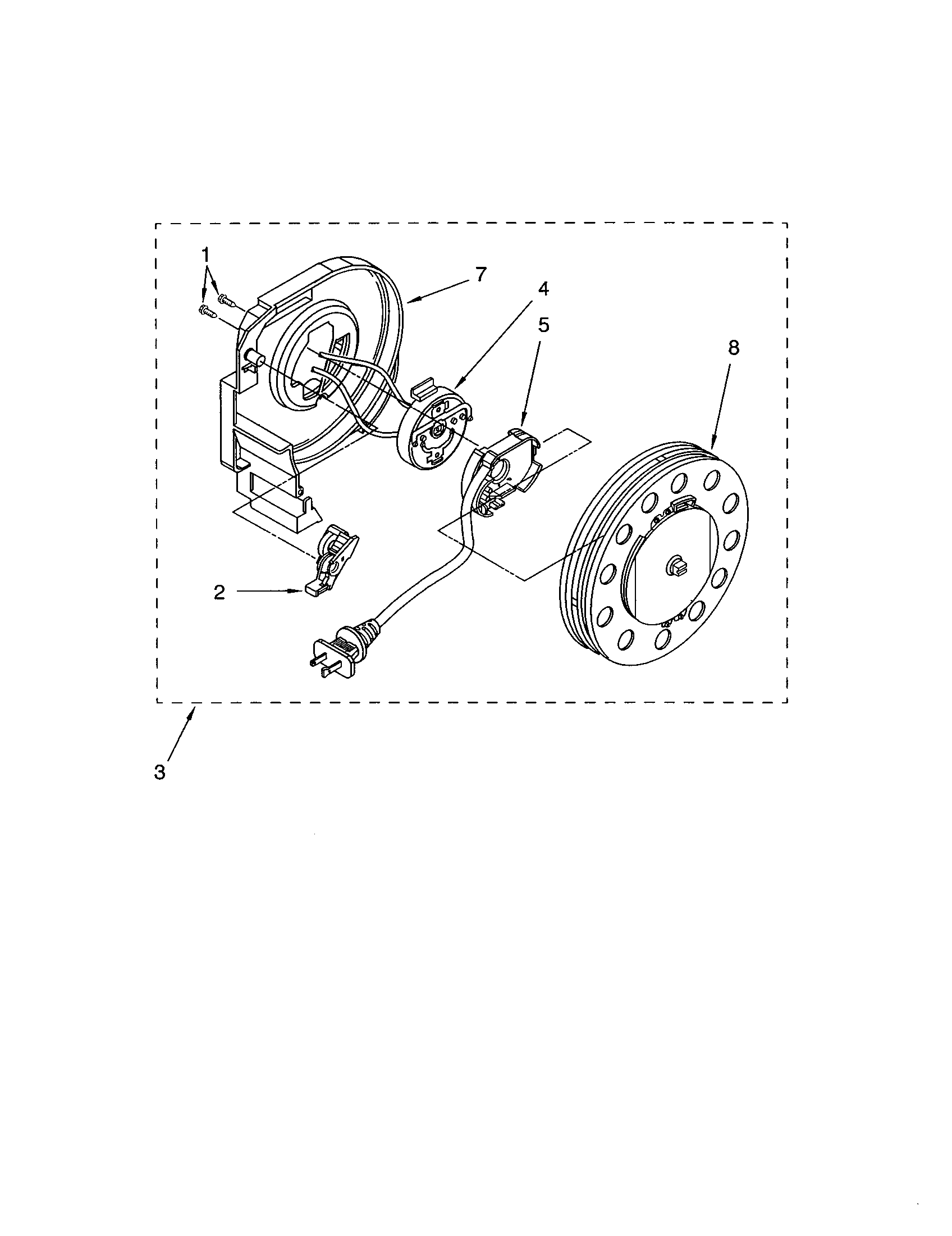 Power cord reel