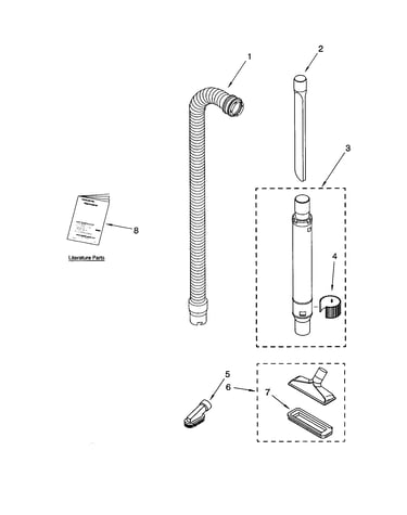 Hose and attachment