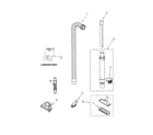 Kenmore 11634612305 hose and attachments diagram