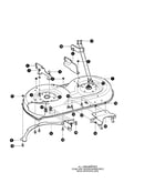 Blade housing/deck