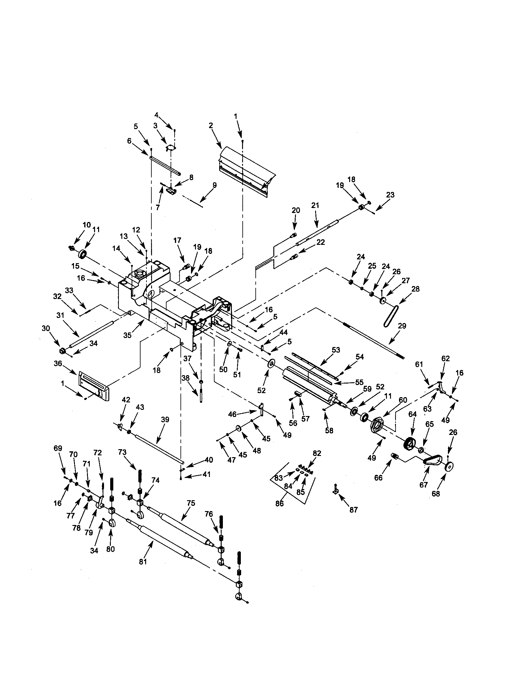 ROLLER CASE ASSEMBLY