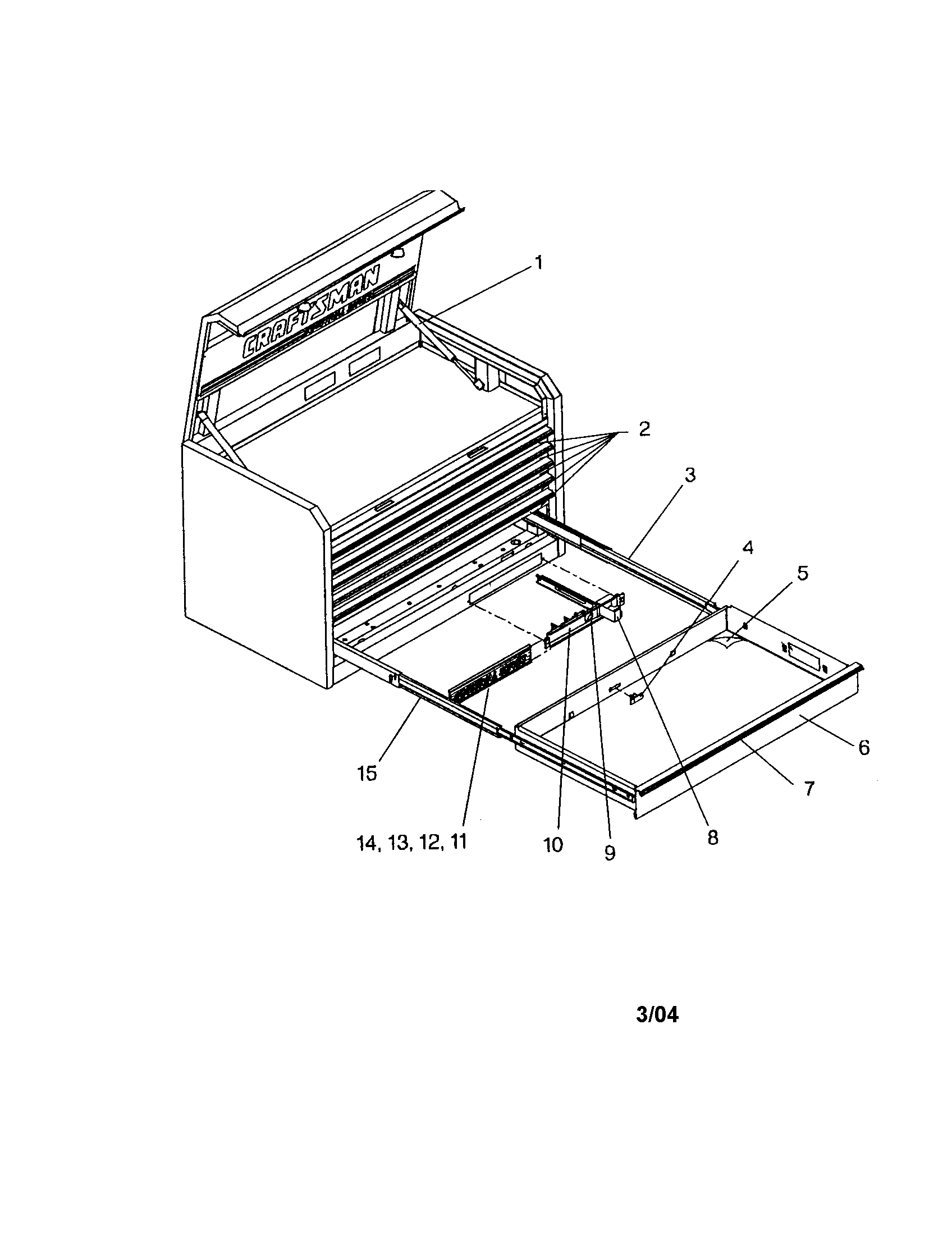 Cabinet/drawers