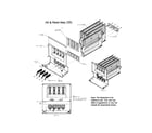 Carrier 58DLA13510016 hx and panel assembly diagram