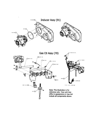 Inducer and gas control