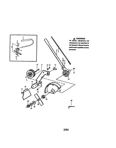 Edger attachment