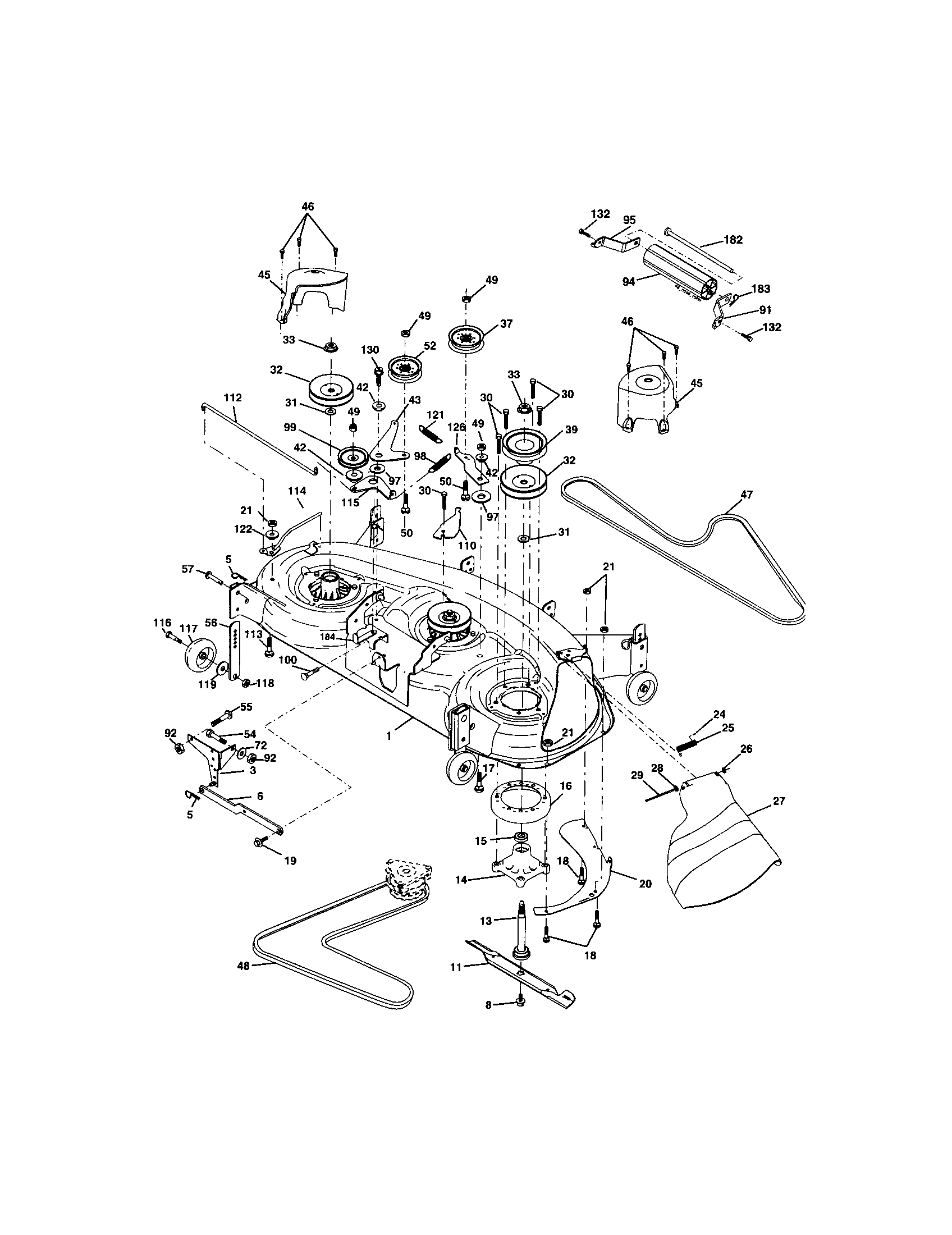 Mower deck