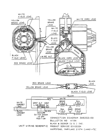 Unit wiring schematic