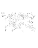 Console/motor hood/rails