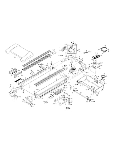Walking belt/motor