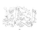 Proform PFB38030 weight system diagram