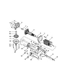 Motor housing/armature/gear case