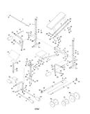 Backrest/seat/frame