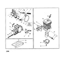Cylinder kit/shield/clutch cover
