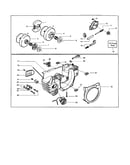 Clutch drum/chassis