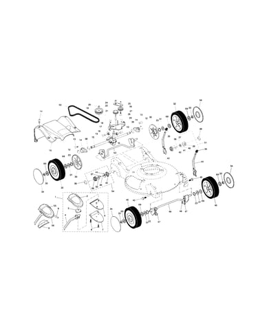 Wheels/tires/drive cover