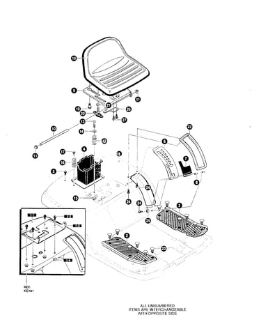 Rear chassis assembly