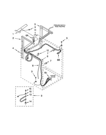 Dryer support and washer