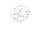 Kenmore 11088752792 washer top and lid diagram
