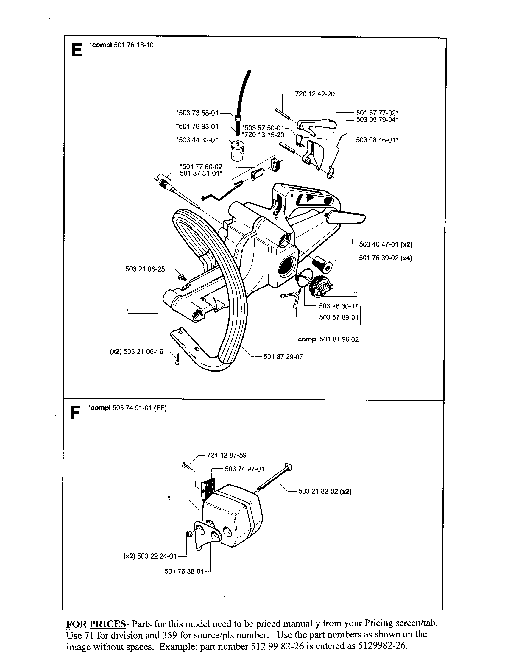 Fuel system and muffler