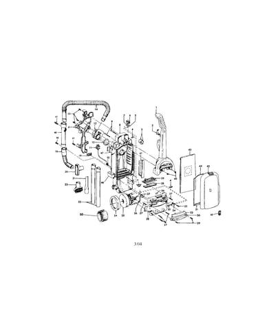 Bag housing/handle/hose