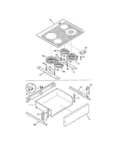 Top/drawer