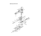 MTD 13BI675H062 driveshaft/brake disc diagram