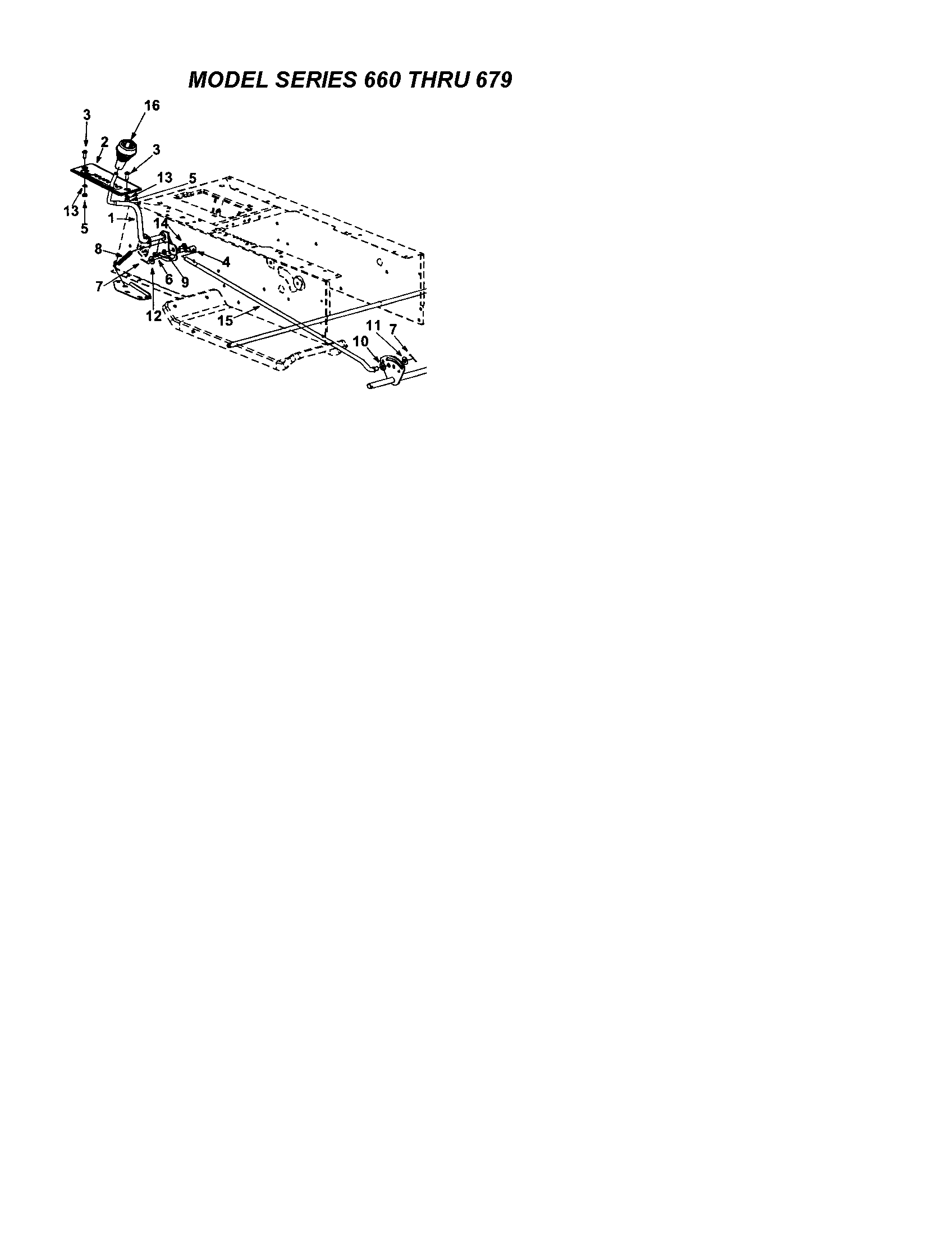 SPEED LEVER ASSEMBLY